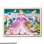 Melissa & Doug Woodland Fairy Princess Wooden Jigsaw Puzzle With Storage Tray 24 pcs  B0028K2AY4